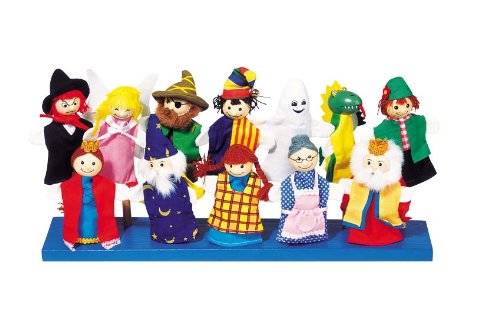 Goki Burattini da dita, 12 pezzi - Ilgrandebazar