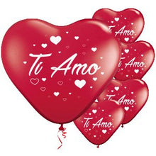 Carica l&#39;immagine nel visualizzatore di Gallery, ocballoons Palloncini a Forma di Cuore Rosso Ti Amo San Valentino Festa... - Ilgrandebazar