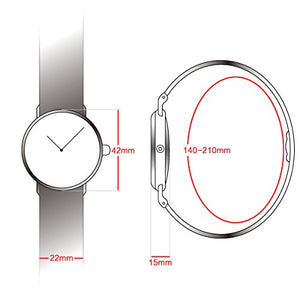 Alienwork IK Orologio Nero/Movimento D'oro/Cinturino In Metallo Argento - Ilgrandebazar