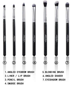 Set Pennelli Occhi Essenziali by Impora London/Travel Eye Brush