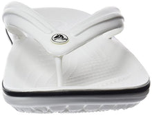 Carica l&#39;immagine nel visualizzatore di Gallery, Crocs Crocband Flip, Infradito Unisex-Adulto 38/39 EU, Bianco White 100