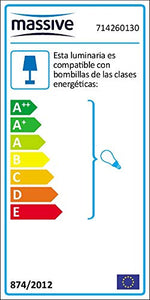 Philips Massive Lanterna da Esterno Lima, Alluminio e Vetro, Attacco E27,...