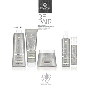 Alama Professional REPAIR Maschera Ristrutturante per Capelli Danneggiati e... - Ilgrandebazar