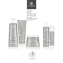 Carica l'immagine nel visualizzatore di Gallery, Alama Professional REPAIR Maschera Ristrutturante per Capelli Danneggiati e Sfibrati 500 ml