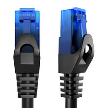 Carica l&#39;immagine nel visualizzatore di Gallery, KabelDirekt - 15m - Cavo di rete, Ethernet e cavo Lan - 15 m, Nero - Blu