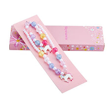 Carica l&#39;immagine nel visualizzatore di Gallery, Skywisewin Chunky Jewelry Collana con unicorno e bracciale per bambine