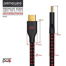 Carica l'immagine nel visualizzatore di Gallery, Primewire - 0,5 m Cavo USB Tipo C Gen 2 - 3.1 C Completo - 0,5m - Ilgrandebazar