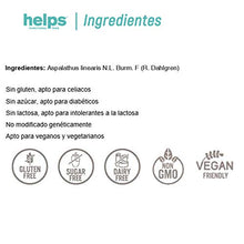 Carica l'immagine nel visualizzatore di Gallery, HELPS INFUSI - 100% infuso sfuso naturale di Rooibos. Tè digestivo e...