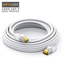 Carica l&#39;immagine nel visualizzatore di Gallery, 10m Cavo di Rete Cat 7 LAN Ethernet Gigabit 10000 Mbit s - 10,0m bianco - Ilgrandebazar