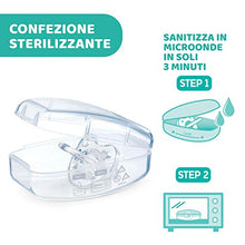 Carica l'immagine nel visualizzatore di Gallery, Chicco PhysioForma Ciuccio in Silicone 16-36 Mesi, 1 Pezzo - Gommotto Morbido e Delicato, Supporta la Respirazione Fisiologica e Favorisce il Corretto Sviluppo della Bocca, Trasparente