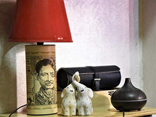 Carica l&#39;immagine nel visualizzatore di Gallery, Coppia elefanti in ceramica intrecciati fatti e decorati a mano - Ilgrandebazar