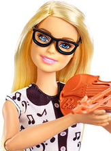 Carica l&#39;immagine nel visualizzatore di Gallery, Barbie- Carriere Insegnante di Musica Playset con 2 Bambole, Lavagna, 4... - Ilgrandebazar