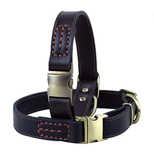 Rantow Regolabile Comodo Finest in Pelle Marrone Autentico Cani di Animale... - Ilgrandebazar