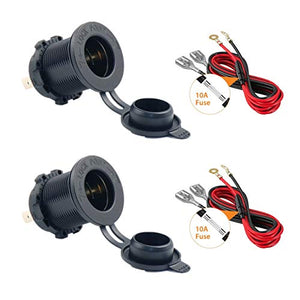 Thlevel Presa accendisigari 2x auto, presa impermeabile di...