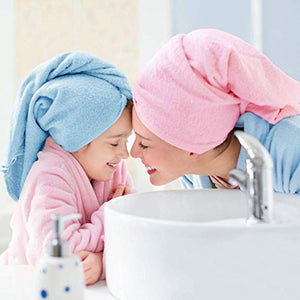 Asciugamano Capelli a Turbante , BETOY 4 pezzi a in... - Ilgrandebazar