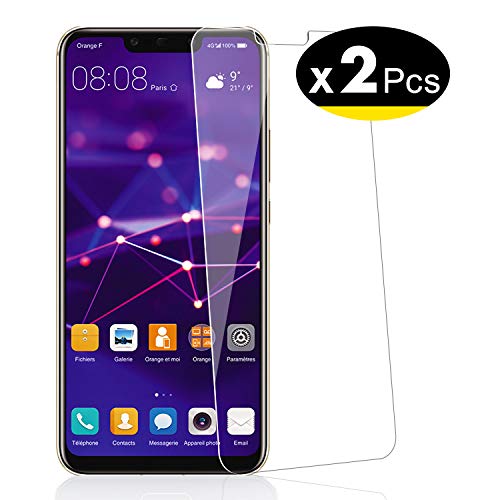 NEW'C 2 Pezzi, Vetro Temperato per Huawei P9 Lite, Pellicola Prottetiva