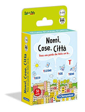 Carica l'immagine nel visualizzatore di Gallery, Clementoni- Nomi, Cose, Città Gioco da Tavola, 7 - 99 anni, Multicolore, 16563