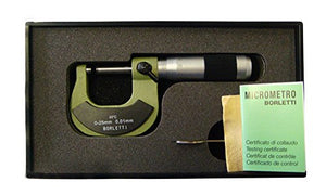 Borletti MELN/1W Micrometro centesimale per Esterni-Campo di Misura 0-25 Mm - Ilgrandebazar