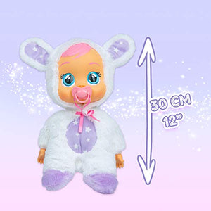 Cry Babies Magic TearsGood Night Coney, Bambola morbida interattiva piagnucolosa con Luce Notturna e Melodie rilassanti che aiuta a dormire, Giocattolo per bambini +2 Anni