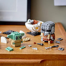 Carica l&#39;immagine nel visualizzatore di Gallery, LEGO 75317 , Star Wars Il Mandaloriano e il Bambino, Modellini da Costruire di Brickheadz con &#39;Baby Yoda&#39;, Set con Personaggi da Collezione, Idee Regalo da 10 anni in su