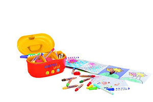 Giotto Be-Be' 465800 Valigetta Supercolor con 27 pezzi - Ilgrandebazar