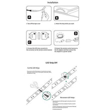 Carica l&#39;immagine nel visualizzatore di Gallery, URAQT Striscia LED 5M，Impermeabile Bianco Freddo &amp; Caldo 5m - Ilgrandebazar