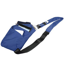 Carica l&#39;immagine nel visualizzatore di Gallery, Lixada Borsa Zaino Sling Toracica Anti Furto Spalla Blu Scuro