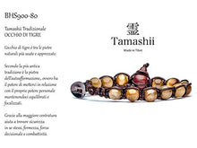 Carica l&#39;immagine nel visualizzatore di Gallery, TAMASHII Bracciale Tibetano Buddista Occhio di Tigre BHS900-80 MainApps - Ilgrandebazar