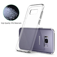 Carica l&#39;immagine nel visualizzatore di Gallery, DOSMUNG Custodia per Samsung Galaxy S8,Trasparente S8