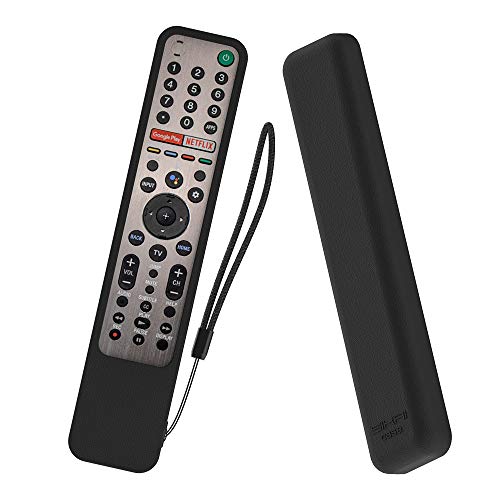 MOSHOU Guscio Custodie Protezione in Silicone Compatibile con Sony Nero