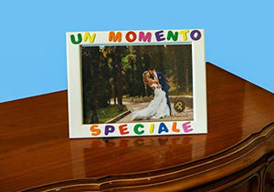 Cornici per foto in legno con la scritta Un Momento Speciale, da appoggiare... - Ilgrandebazar