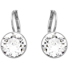 Carica l&#39;immagine nel visualizzatore di Gallery, Swarovski Orecchini Bella Mini, bianco, placcatura rodio - Ilgrandebazar