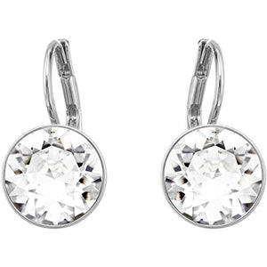 Swarovski Orecchini Bella Mini, bianco, placcatura rodio - Ilgrandebazar