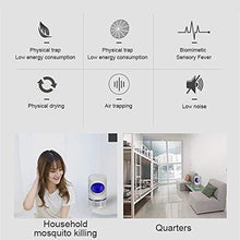 Carica l&#39;immagine nel visualizzatore di Gallery, Bcamelys Lampada Antizanzare, Zanzariera Elettrica 5w Anti Zanzare USB Bianca