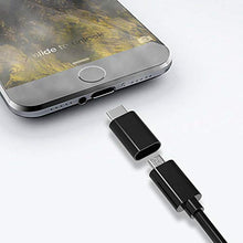 Carica l&#39;immagine nel visualizzatore di Gallery, USB-C a USB 3.0 adattatore [6-pack],FDG tipo C (maschio) a USB-C-Black