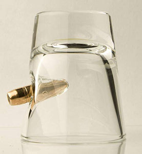 HandMade Shot Glass with Real .308 Bullet - Ilgrandebazar