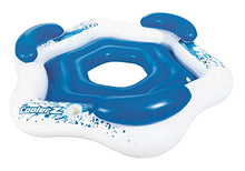 Carica l'immagine nel visualizzatore di Gallery, Bestway 43111, Isola Galleggiante Coolerz per 3 Persone, Blu/Bianco
