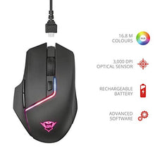 Carica l&#39;immagine nel visualizzatore di Gallery, Trust Gaming GXT 161 Mouse da Gioco Wireless con Batteria Ricaricabile...