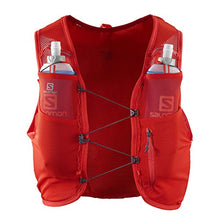 Carica l'immagine nel visualizzatore di Gallery, Salomon ADV Hydra Vest, Gilet di Idratazione, 2 Borracce SoftFlask L, Rosso
