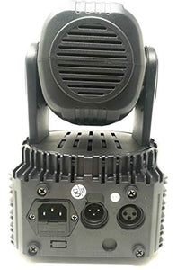 PROIETTORE LED RGB TESTA ROTANTE MOBILE EFFETTI DISCO 7 10W Led wash DMX - Ilgrandebazar