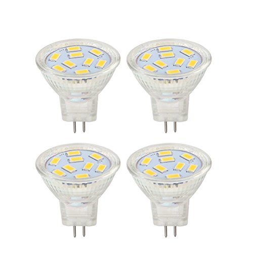 MR11 GU4.0 Lampadine LED, 2W (Pari alle Alogene da 20W), GU4 Mr11-2w-3000k - Ilgrandebazar