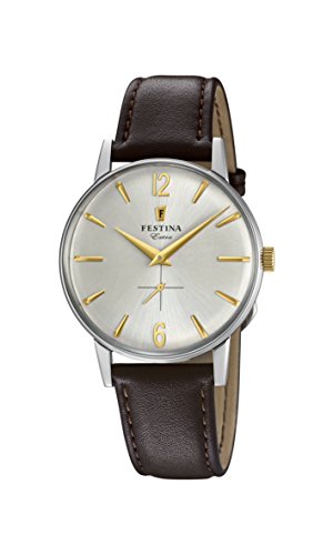 Festina Orologio Analogico Unisex con Cinturino in Pelle F20248/2 - Ilgrandebazar