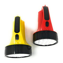 Carica l'immagine nel visualizzatore di Gallery, TORCIA A 19 LED LAMPADA RICARICABILE POTENTISSIMA LUCE PER BARCA 500 METRI...