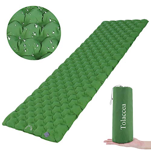 Tolaccea Materassino da Campeggio Gonfiabile Materasso Ultralight...