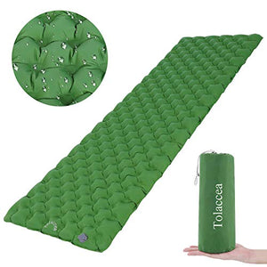 Tolaccea Materassino da Campeggio Gonfiabile Materasso Ultralight...