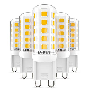 LVWIT Lampadine LED G9-3.5W Equivalenti a 40W, 400 Lumen, 3.5W 3000K 400Lumen - Ilgrandebazar