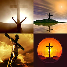 Carica l&#39;immagine nel visualizzatore di Gallery, U7 Collana Pendente Crocifissa Cindolo Croce Gesù INRI 01 Oro + Catena Grano - Ilgrandebazar