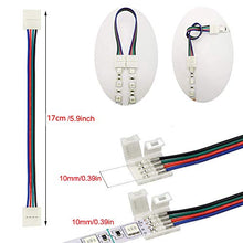 Carica l&#39;immagine nel visualizzatore di Gallery, RUNCCI/5M 4Pin RGB Cavo di Prolunga Linea Connettore per 5050 3528 RGB...