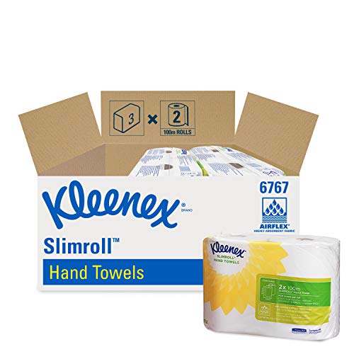Kleenex 6767 Rotolo per asciugamani Slimroll, 6 Rotoli x 100 m a 1 6 x 100 m - Ilgrandebazar