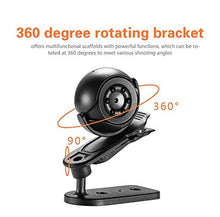 Carica l&#39;immagine nel visualizzatore di Gallery, HD1080P Mini Telecamera Spia Nascosta Micro Spy Cam Camera spia Black